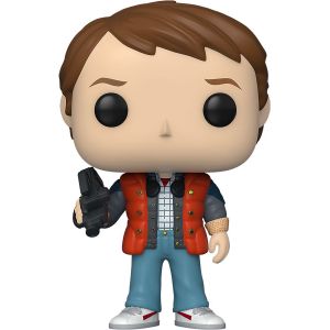 Funko Pop Movies: Back to The Future-Marty in Puffy Vest Figurine de Collection, 48705, Multicoleur