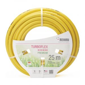 Rehau Tuyau d'arrosage Turboflex longueur 25 m D. intérieur 19 mm D. ext. 25,2 mm MT R (Par 25)