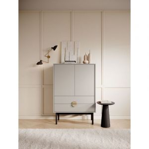 Buffet haut taupe 85x38 cm