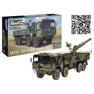 Revell Maquettes Véhicules Militaire : MAN 10t milgl truck 8x8