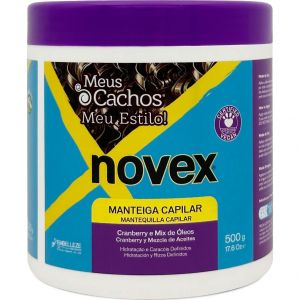 Novex Beurre Capillaire My Curls avec Extrait de Canneberge et Huile de Coco pour une Hydratation et la D&eacute;finition des Boucles, 500 g