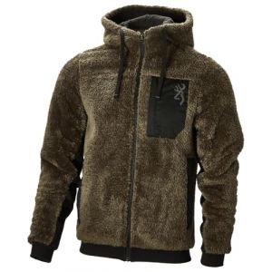 Browning Enveloppez-vous dans la chaleur: Sweat-shirt vert Sherpa, vert, XL