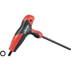 Image de Vigor Tournevis &agrave; 6 pans avec manche en T V25046 - L.217 mm