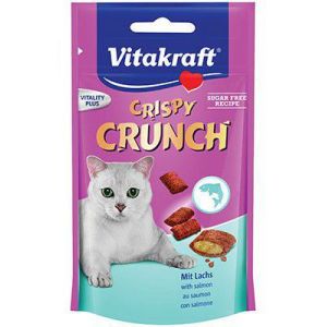 Image de Vitakraft Friandises pour chat Crispy Crunch au saumon Contenance : 60 g