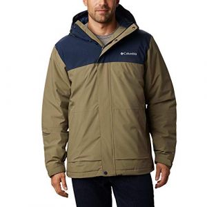 Columbia Horizon Explrr Veste isolante Homme, stone green/collegiate navy XL Manteaux d'hiver