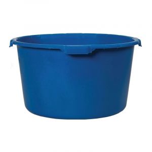 FP Bassine à mortier 90 l avec fond renforcé bleu