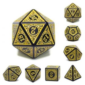 Epic Forge-Lot de 7 dés en boîte – Magic Flame