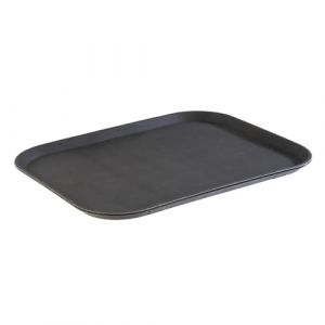 APS 516 Non-Slip GN 1/1 Plateau de Service 53 x 32,5 cm Hauteur 2,5 cm Surface antidérapante Noir