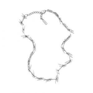 Diesel Cha&icirc;nette CHAIN NECKLACE DX1537040 Acier inoxydable