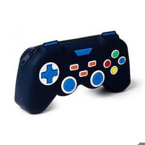 Puckator Trousse en Silicone Game Over – Design Manette Inspiré du Gaming Idée Cadeau Enfant Legami Bic Pilot