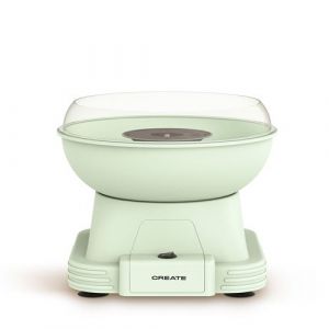 CREATE - Machine &agrave; barbe &agrave; papa, Vert pastel - COTTON CANDY MAKER