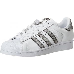 Image de Adidas Superstar Holographique Blanche Et Argenté Baskets/Tennis Femme