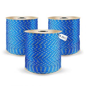 Image de DQ-PP 20m bleu corde polypropylene poly cordage 3mm