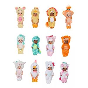 Image de BABY born Surprise Tierbabies - Figurines pour enfants - pour les Petits Mains, Jeu Créatif Suscite l’Empathie et les Aptitudes Sociales, 3 ans et + - avec des Vêtements, une Bouteille et des Jeux