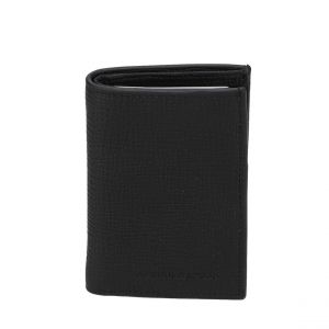 Arthur & Aston Porte-cartes noir en cuir