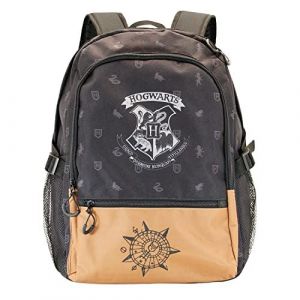 Harry Potter Howgarts-Sac à dos Fight HS FAN, Noir