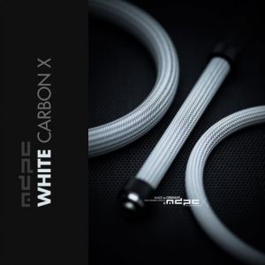 MDPC-X White-Carbon-X Cable Sleeve BIG