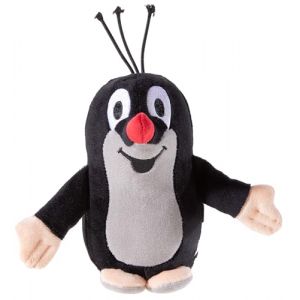 KLEINER MAULWURF GRS/Pet Figurine Noir/Gris