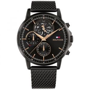 Tommy Hilfiger Montre Stewart Noir