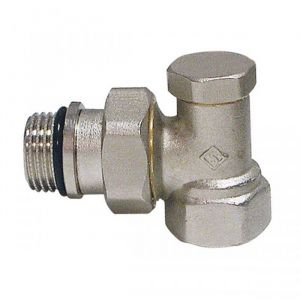 Image de Somatherm Coude laiton nickelé 1/2"(15/21) pour radiateur