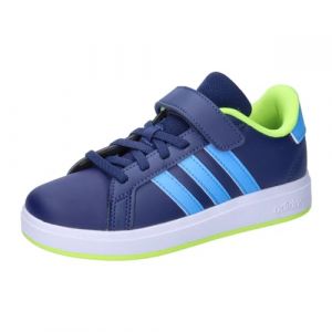Adidas Mixte Grand Court 2.0 Shoes Children Chaussures Basses Non liées au Football, Darkblue/BLUBRS/LUCLEM, 33 EU
