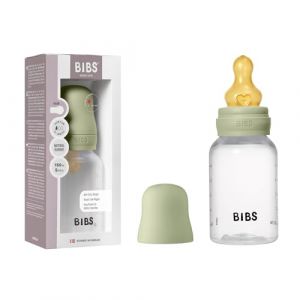 BIBS Biberon 150 ml latex en sage - Taille 125ml-250ml