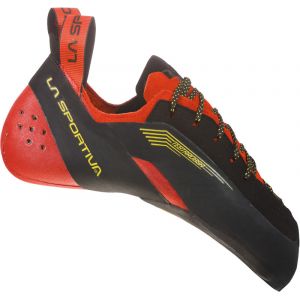 La Sportiva Testarossa Chaussons d'escalade Homme, red/black EU 44 Chaussons d'escalade