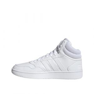 Adidas Homme Hoops 3.0 Mid Classic Vintage Shoes, Cloud White/Cloud White/Cloud White, 37 1/3