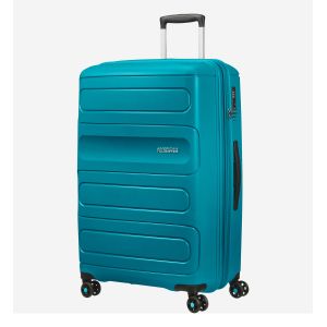 Image de American Tourister Valise rigide Sunside 77 cm Teal bleu