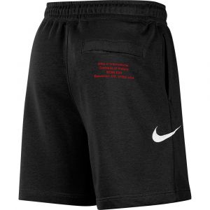 Nike Short en molleton Sportswear Swoosh pour Homme - Noir - Taille XL - Male