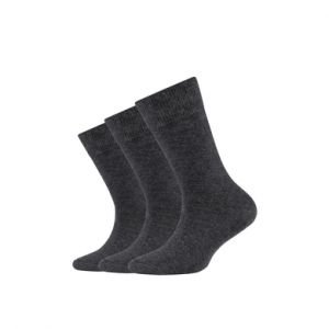 Camano 3701 - Chaussettes - Évasée - Fille, Gris - Grau (anthracite 8), 23-26 (taille fabricant: 23/26)