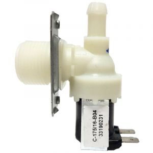 Oem Électrovanne pour lave-linge et lave-vaisselle, 1 voie, sortie 90º