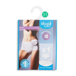 Sloggi Culotte Femme Blanc T42 - La Culotte