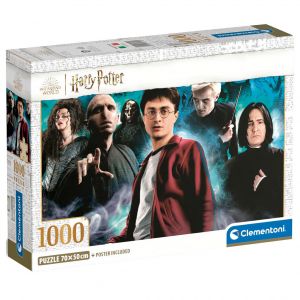 Clementoni- Harry Potter Potter-1000 Pièces-Puzzle, Divertissement pour Adultes-Fabriqué en Italie, 39710