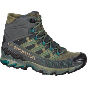La Sportiva Ultra Raptor II Mid GTX Chaussures Homme, olive/gris EU 44,5 Chaussures trekking & randonn&eacute;e