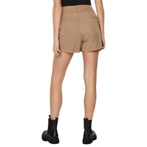 Image de Vero Moda Short avec ceinture ajustable Marron - Taille 34