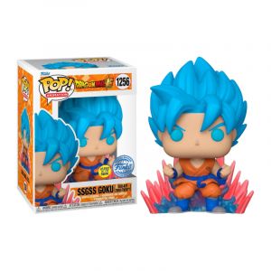 Funko SSGSS GOKU KAIO-KEN TIMES TWENTY / DRAGON BALL SUPER / FIGURINE POP / EXCLUSIVE SPECIAL EDITION / GITD