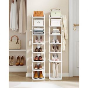 &Eacute;tag&egrave;re &agrave; Chaussures, Meuble &agrave; Chaussure &agrave; 8 Niveaux, R&eacute;glable