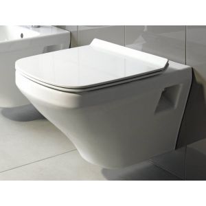 Image de Duravit WC suspendu DURASTYLE ti 370x540mm Glaçage hygiénique blanc