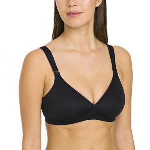 Anita Maternity Miss Soutien-Gorge Spécial Maternité, Noir (Schwarz 001), 90D (Taille Fabricant: 75D) Femme