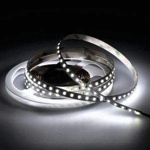 JANDEI - Ruban lumineuse à led 5 mètres 12V pour intérieur IP20, lumière froide 6000K, 120 LEDs/m, SMD 2835, éclairage de décoration intérieure à led