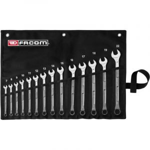 Facom Jeu de cl&eacute;s mixtes longues ogv grip 441 1 jeu(x) de 14 pi&egrave;ce(s) jeu de 14 cl&eacute;s mixtes longues ogv grip 441 (7 &agrave; 22 mm) - f