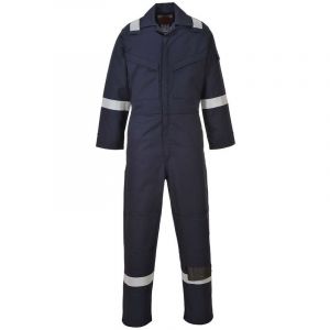 Portwest Combinaison Ignifugée antistatique Bizflame 350g Bleu Royal XXL
