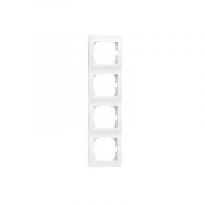 Image de Kanlux Cadre 4 Slots Vertical LOGI Blanc