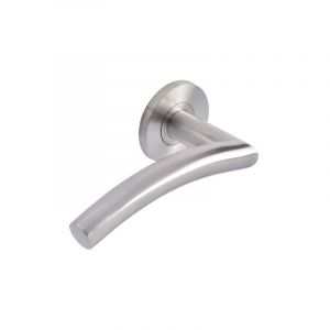 Jpm Assa Abloy - bequille j-rox 64 sur rosace ronde c7 - inox
