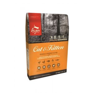 Orijen Croquettes chat Cat & Kitten Contenance : 17 kg