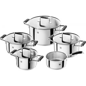 Zwilling Poletto Ensemble de casseroles 5-pcs, Acier inoxydable