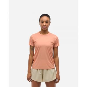 Hoka Maillot manches courtes airolite corail femme