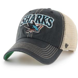 Brand Casquette 47 CAP NHL SAN JOSE SHARKS TUSCALOOSA CLEANUP VINTAGE BLACK
