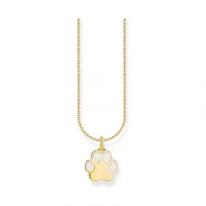 Thomas Sabo KE2266-427-14-L45V - Collier - Femmes - 925er Argent - 18K plaqué or jaune - 38-45cm